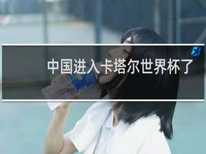 中国进入卡塔尔世界杯了吗