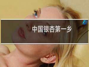 中国银杏第一乡