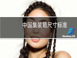 中国集装箱尺寸标准