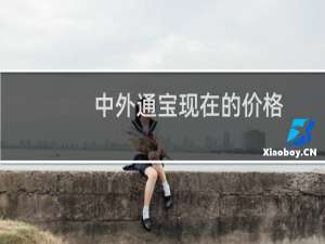 中外通宝现在的价格
