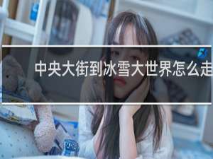 中央大街到冰雪大世界怎么走
