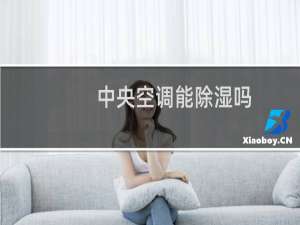 中央空调能除湿吗