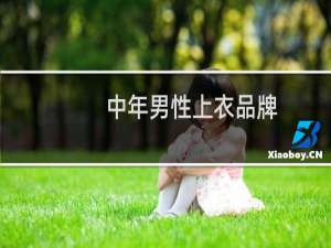 中年男性上衣品牌