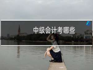 中级会计考哪些
