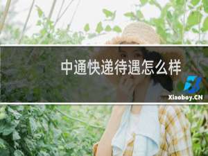 中通快递待遇怎么样