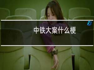 中铁大案什么梗-「鲸吼社区」