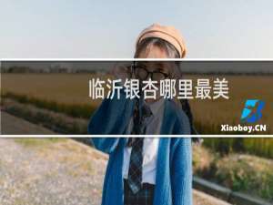 临沂银杏哪里最美
