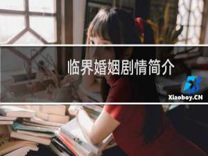 临界婚姻剧情简介