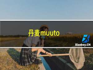 丹麦muuto