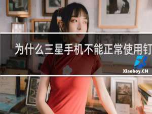 为什么三星手机不能正常使用钉钉