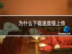 为什么下载速度慢上传快（为什么下载速度很慢）