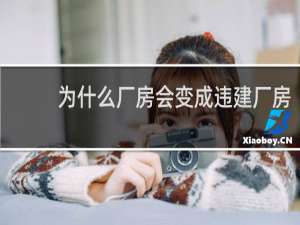为什么厂房会变成违建厂房