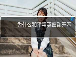 为什么和平精英震动开不了(和平精英怎么开震动)