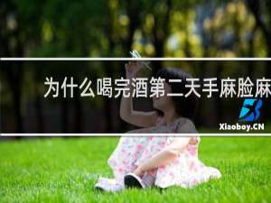 为什么喝完酒第二天手麻脸麻