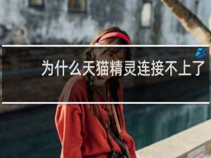 为什么天猫精灵连接不上了