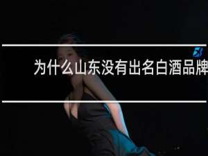 为什么山东没有出名白酒品牌