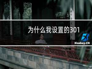 为什么我设置的301不起作用？？？