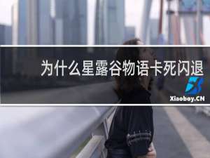 为什么星露谷物语卡死闪退