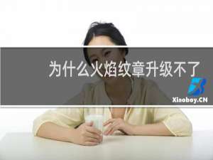 为什么火焰纹章升级不了