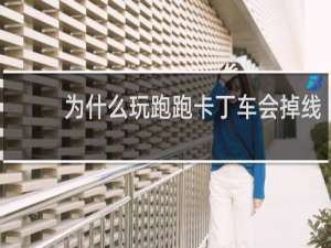 为什么玩跑跑卡丁车会掉线