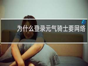 为什么登录元气骑士要网络