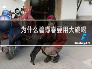 为什么碧螺春要用大碗喝