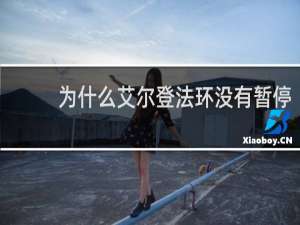 为什么艾尔登法环没有暂停