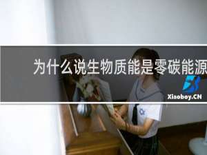 为什么说生物质能是零碳能源
