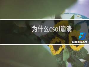 为什么csol崩溃