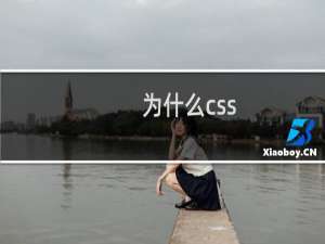 为什么css