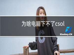 为啥电脑下不了csol