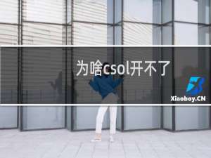为啥csol开不了