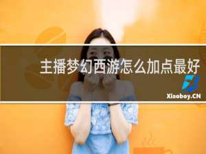 主播梦幻西游怎么加点最好