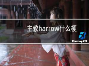 主教harrow什么梗