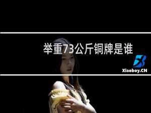 举重73公斤铜牌是谁