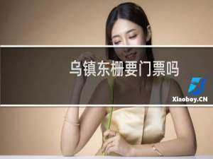乌镇东栅要门票吗