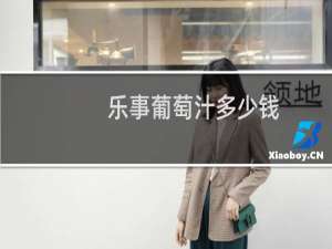 乐事葡萄汁多少钱