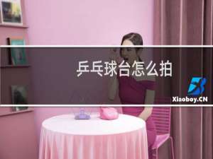 乒乓球台怎么拍