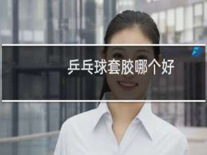 乒乓球套胶哪个好