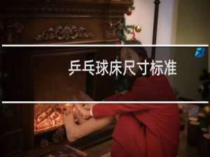 乒乓球床尺寸标准