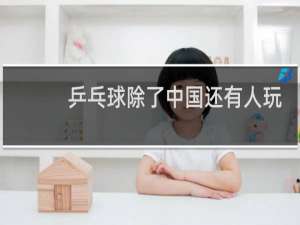 乒乓球除了中国还有人玩吗