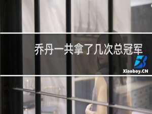 乔丹一共拿了几次总冠军