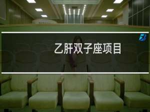 乙肝双子座项目