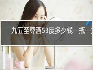 九五至尊酒53度多少钱一瓶一九