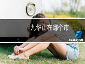 九华山在哪个市