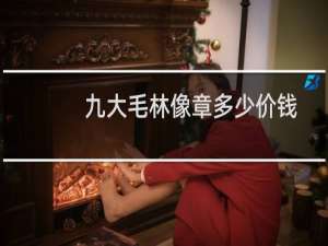九大毛林像章多少价钱