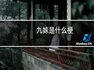 九妹是什么梗