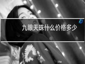九眼天珠什么价格多少