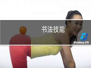 书法技能