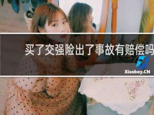 买了交强险出了事故有赔偿吗